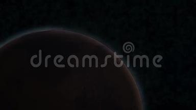 <strong>火星</strong>上空的日出。 数据：NASA/JPL。